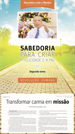 Transformar carma em missão