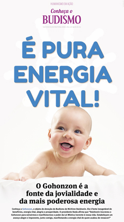 É pura energia vital