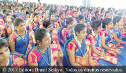 Início de aulas na Universidade Ikeda Soka para Mulheres 