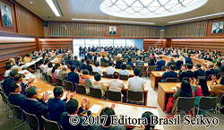 Constituição da Soka Gakkai é assinada