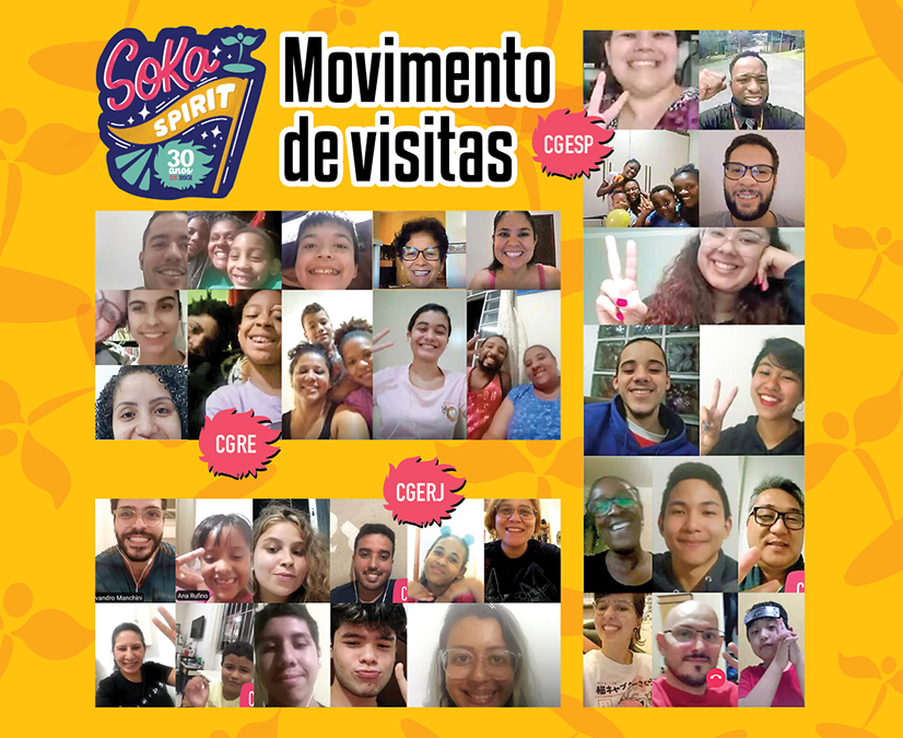 Movimento de visitas